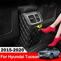 car anti kick mats auto seat back row protector cover case for hyundai tucson tl 2015 2017 2018 2019 2020 interior accessories