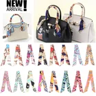 Новый Шелковый новый небольшой женский модный шарф ручка для волос декоративный галстук многофункциональная лента с принтом ленты