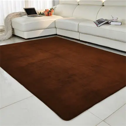 Коралловый флисовый ковер большого размера Zeegle для гостиной домашней комнаты