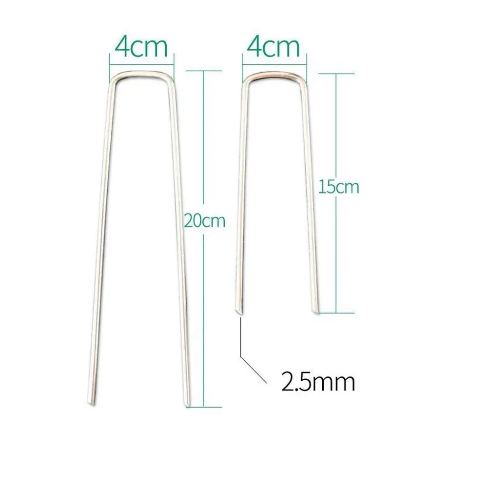 Колышки для палатки Ground U 30 шт. прокладка гвоздей крючки кемпинга из брезента