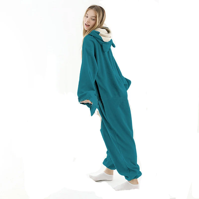 Новинка пижама кигуруми в виде животных XXL мультяшный костюм женская комбинезон