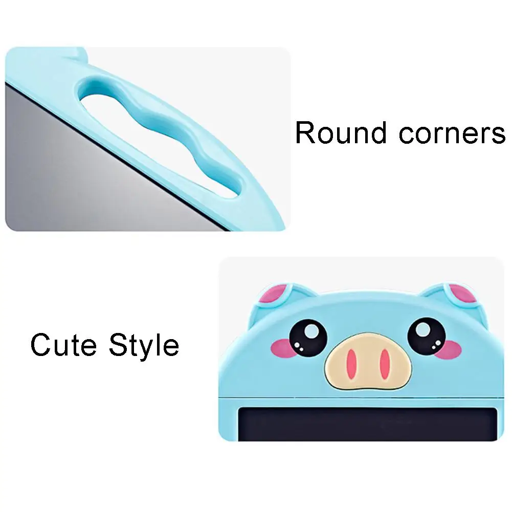 

Cartoon Pig 9inch LCD Doodle Drawing Graffiti Board Notepad Kids Toddler Early Education Cognition Learning Toy Gift