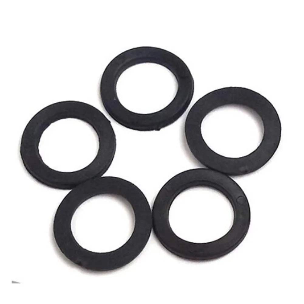 

25mm Washer Attachments Black For 1\" Spinlock Dumbbell Nut Orings Plastic Rubber Useful
