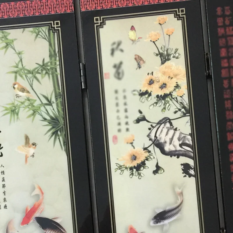 48*24*0 6 см мини экран китайского искусства украшения дома подарок Уникальный