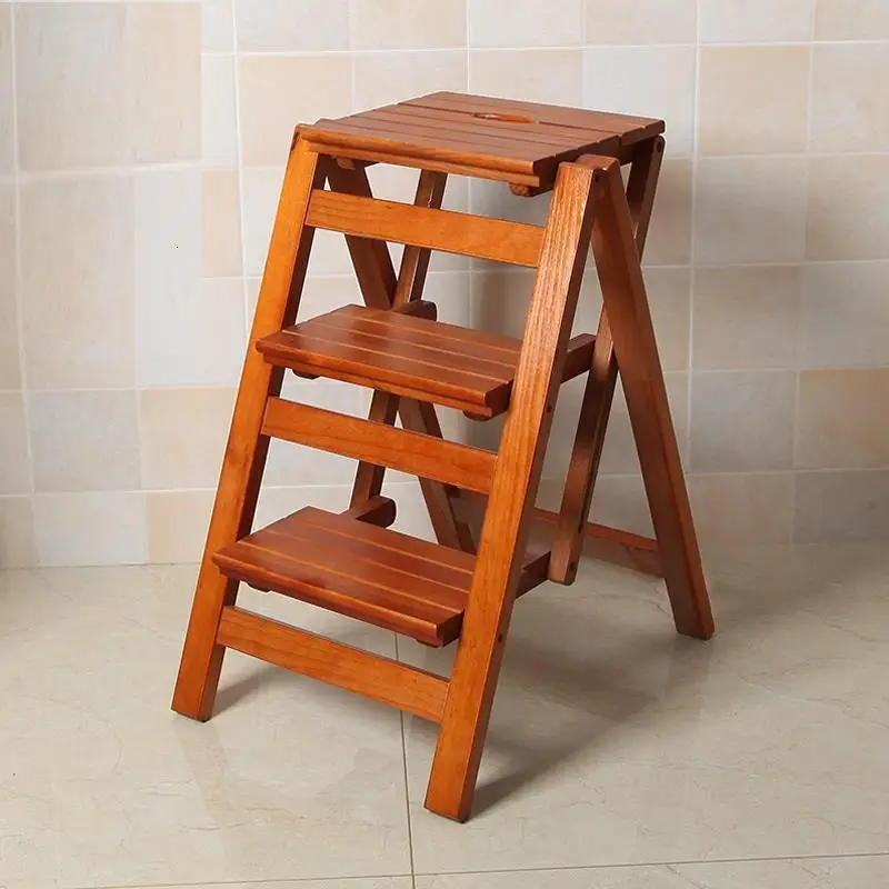 Кухонная скамейка Ottoman Para Cocina складывающаяся Escalera Plegable Marches Scaletta Legno Merdiven стул