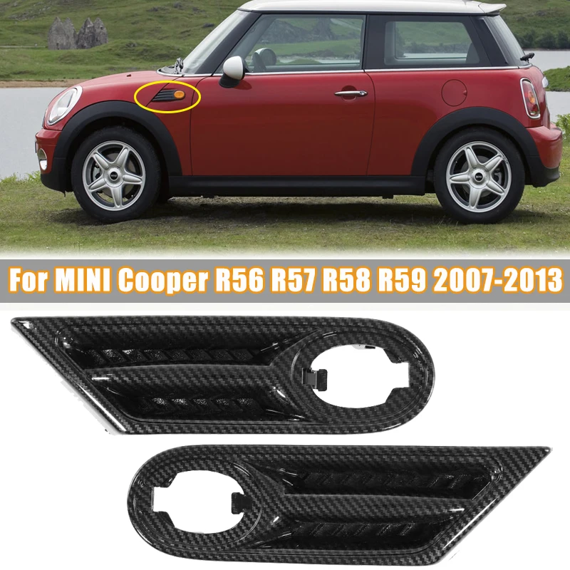 

Car Side Fender Marker Light Housing Cover (without bulb) for BMW MINI COOPER R56 R57 R58 R59 2007-2013 63137260202 63137260201