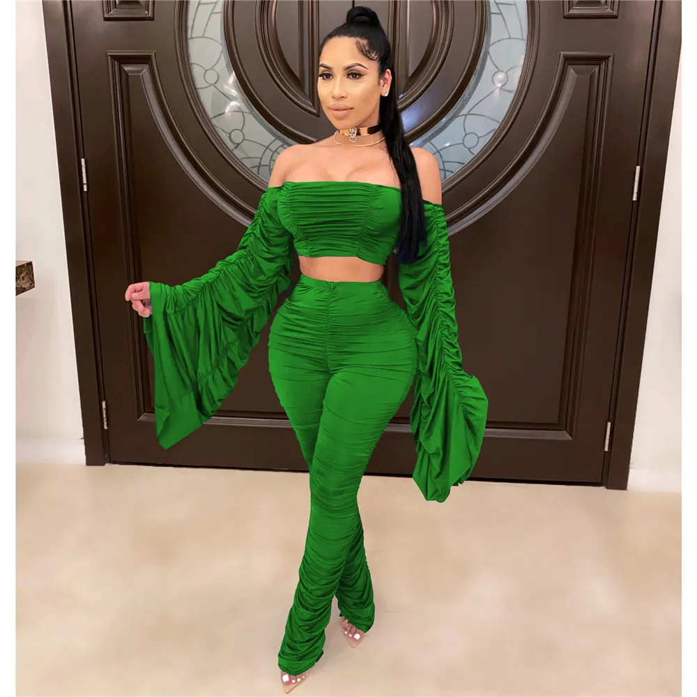 Пикантный комплект из двух предметов Женская праздничная одежда короткий топ с