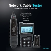 noyafa nf488nf8209 network cable tester wire tracker lan tester poe ethernet cat5 cat6 network tools