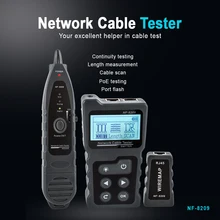 NOYAFA NF488/NF8209 Network Cable Tester Wire Tracker Lan Tester PoE Ethernet cat5 cat6 Network Tools