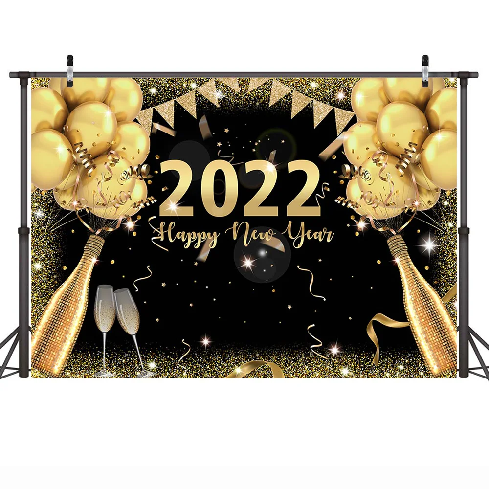 Фотофон с новым годом 2022 Блестящий фейерверк фотосессия Добро пожаловать