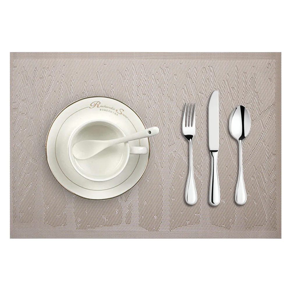 Рождественская салфетка под приборы тканые Нескользящие ПВХ изоляционные