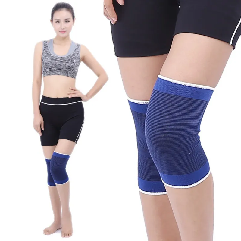 Fashion Elbow Knee Support Braces Pad Sleeve Elastic Kneepad for Basketball Volleyball Sports Protector Bandage Arthritis AHPU | Спорт и