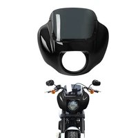 motorcycle headlight fairing windshield for harley softail street bob fxbb low rider fxlr 2018 2021 low rider s fxlrs 2020 21