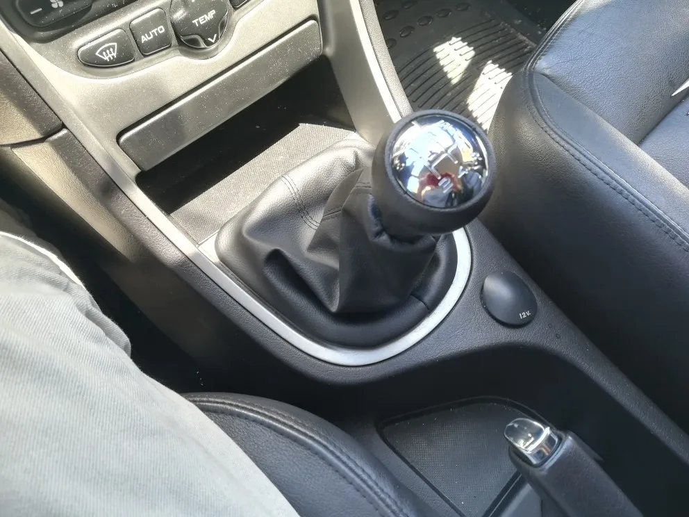 Кожаный Пыленепроницаемый Чехол для переключения передач 5 скоростей ручка