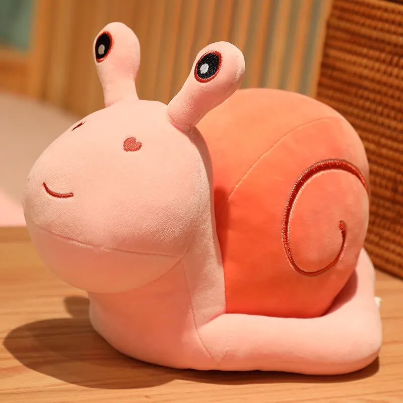 

20-60cm Kawaii Snail Plush Toys Cute Cartoon Anime Plushie Doll Soft Stuffed Animal Pillow Christmas Gifts for Girls Kids Toys