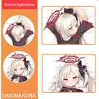 Аниме Синий архив Сексуальная Милая девочка наволочка для подушки обнимающая подушка для тела чехол для постельного белья декоративная искусственная наволочка