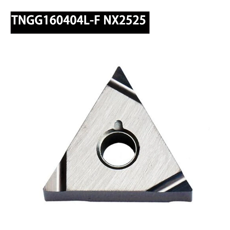 

Твердосплавные пластины с ЧПУ TNGG TNGG16 TNGG22 TNGG160402L NX2525, подходит для токарного станка, токарный резец, высокая эффективность и долговечность