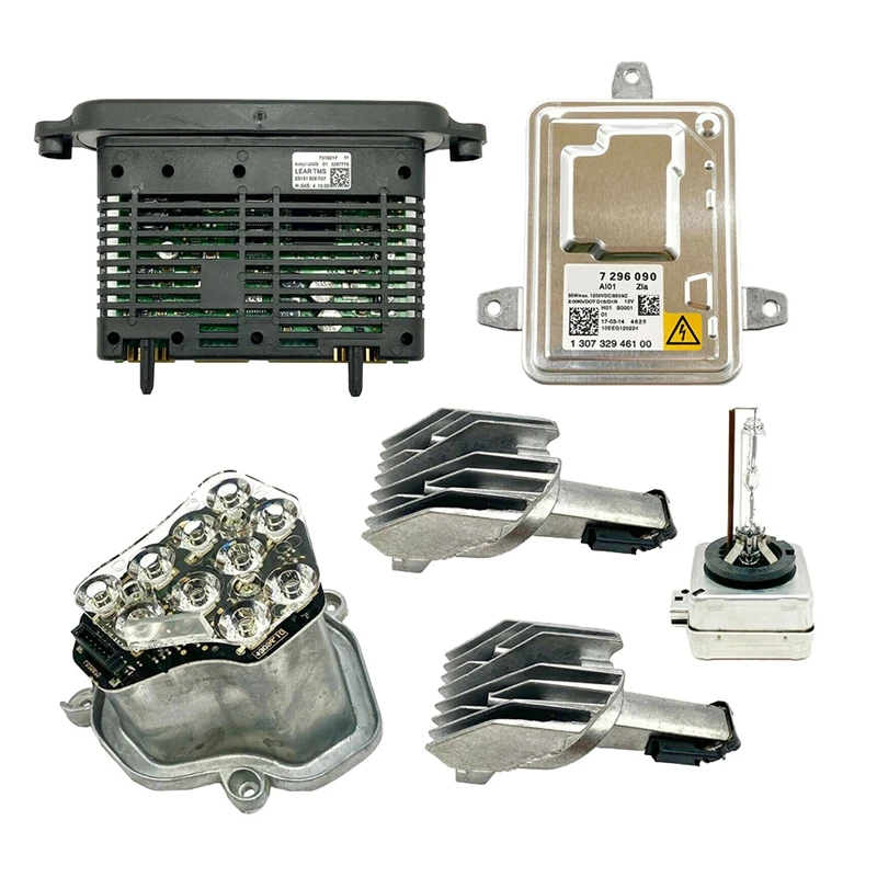 

Для 11-13 -BMW 5 серии 528I 535I 550I ксеноновый балласт для фар D1S Светодиодная лампа DRL указатели поворота комплект диодного модуля LH