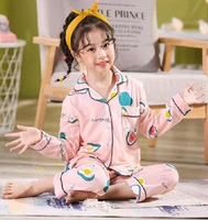 new toddler pijama sleepwear boys girls cartoon pajamas set kids nightwear pyjamas children cotton homewear for 2 14 years