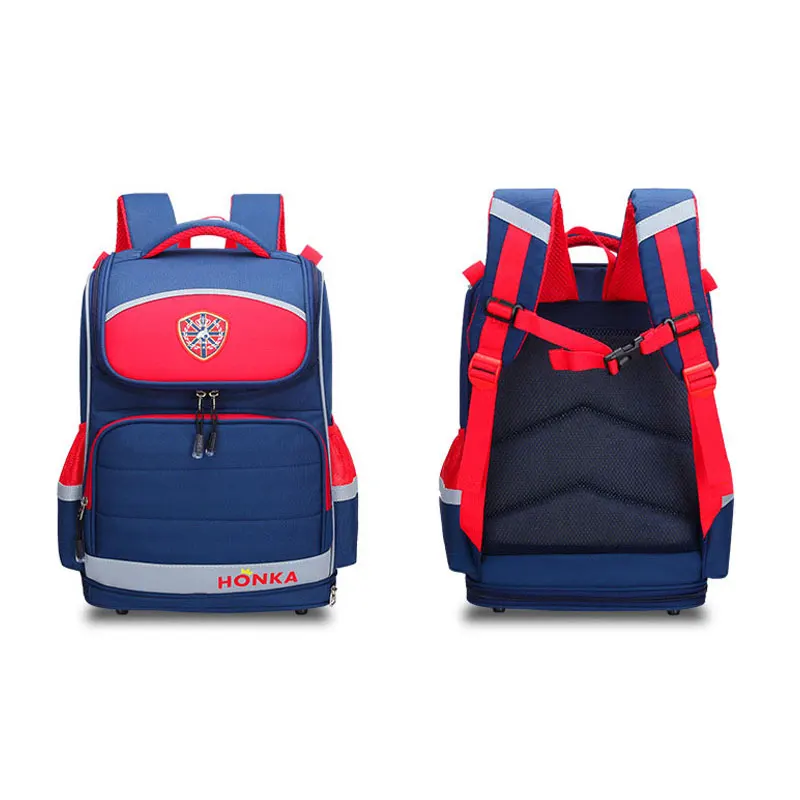 Children Primary School Bags Girls Satchel Orthopedic Backpack Waterproof Light Burden Kids Bookbags Mochila Infantil Escolares