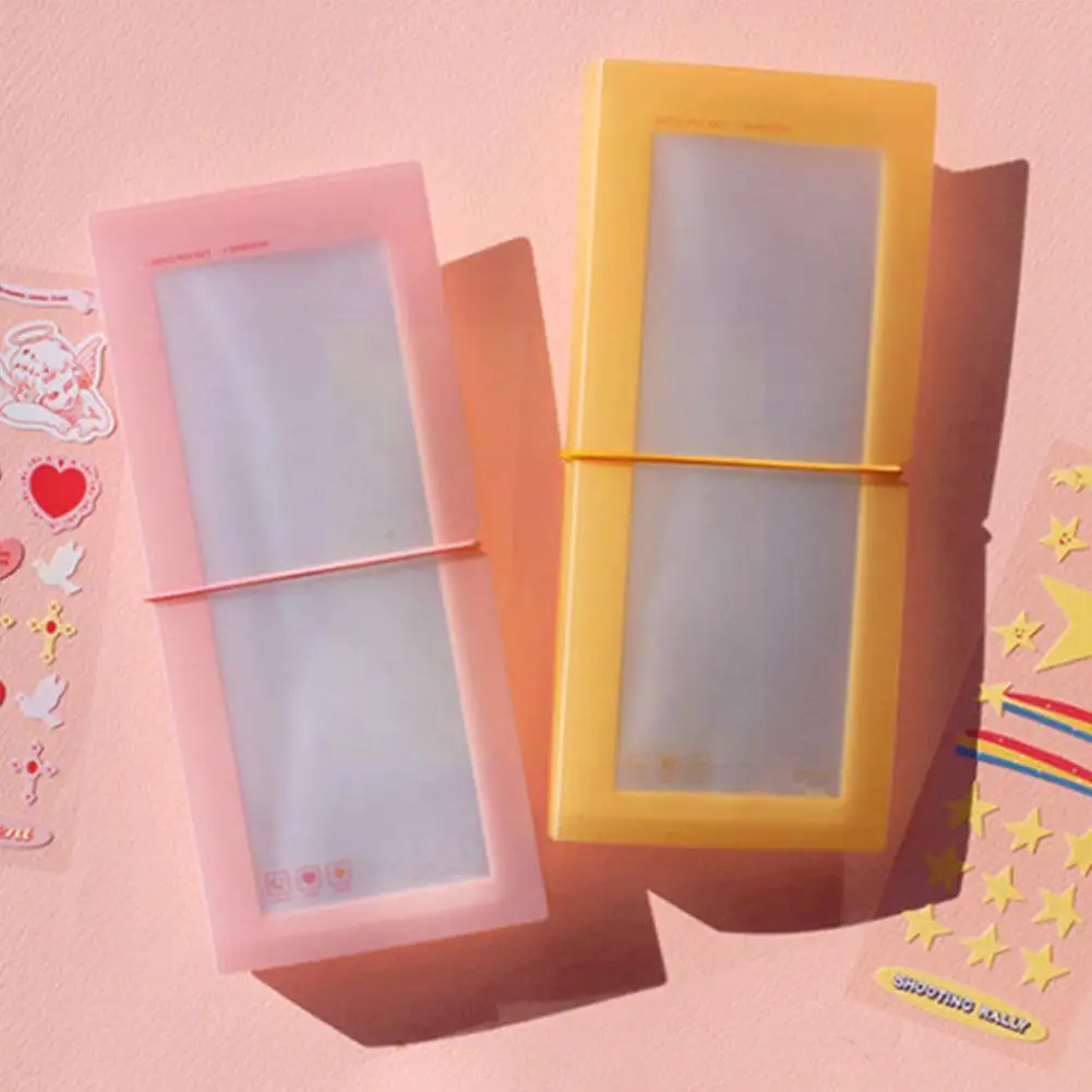 

30 Slots Sticker Storage Volumes Filing Products Insert Stickers Idol Stickers Card Booklet Storage Book Folder Bandage D4J3