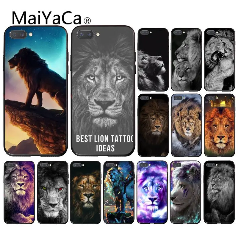 

Maiyaca Animals The lion Phone Case for Huawei Honor 8X 9 10 20 Lite 7A Pro 7C 10i 9X Pro Play 8C