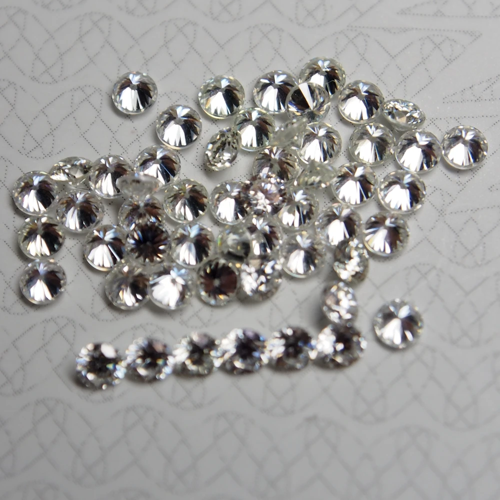 

1 Carat /Bag GH color 2.70MM star cut Heart and Arrows Loose Moissanite Diamond for Ring