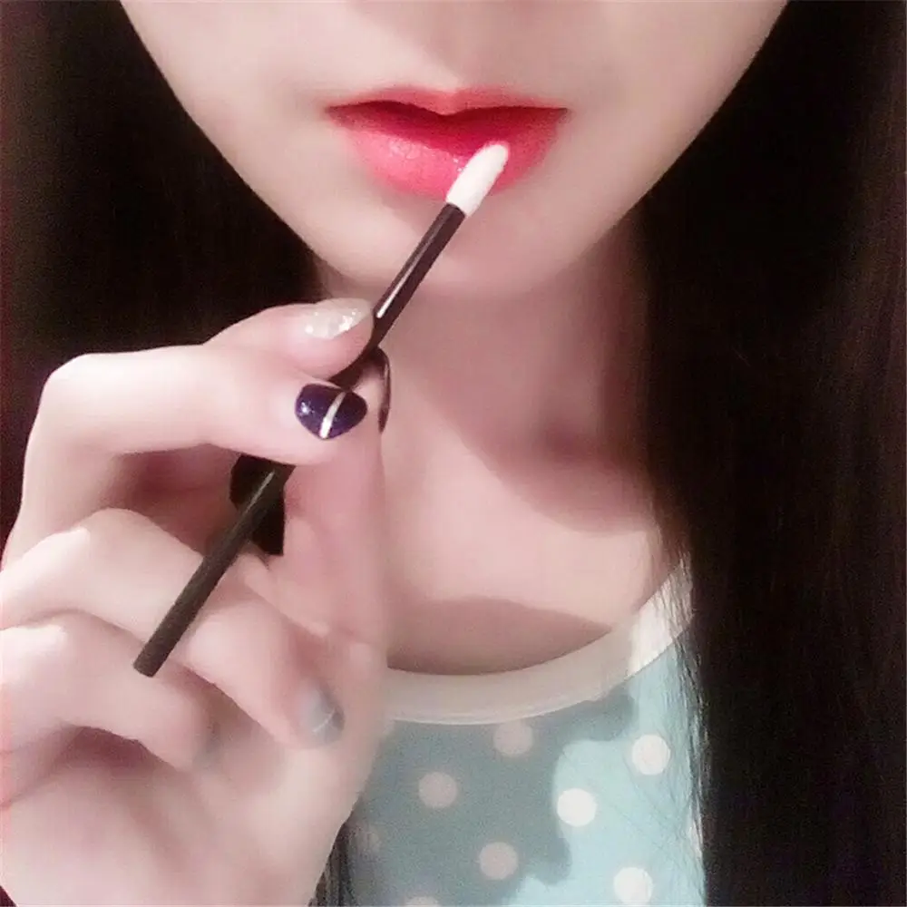 50 шт. набор кисточек для макияжа тушь ресниц палочки кисть губ Ручка очиститель