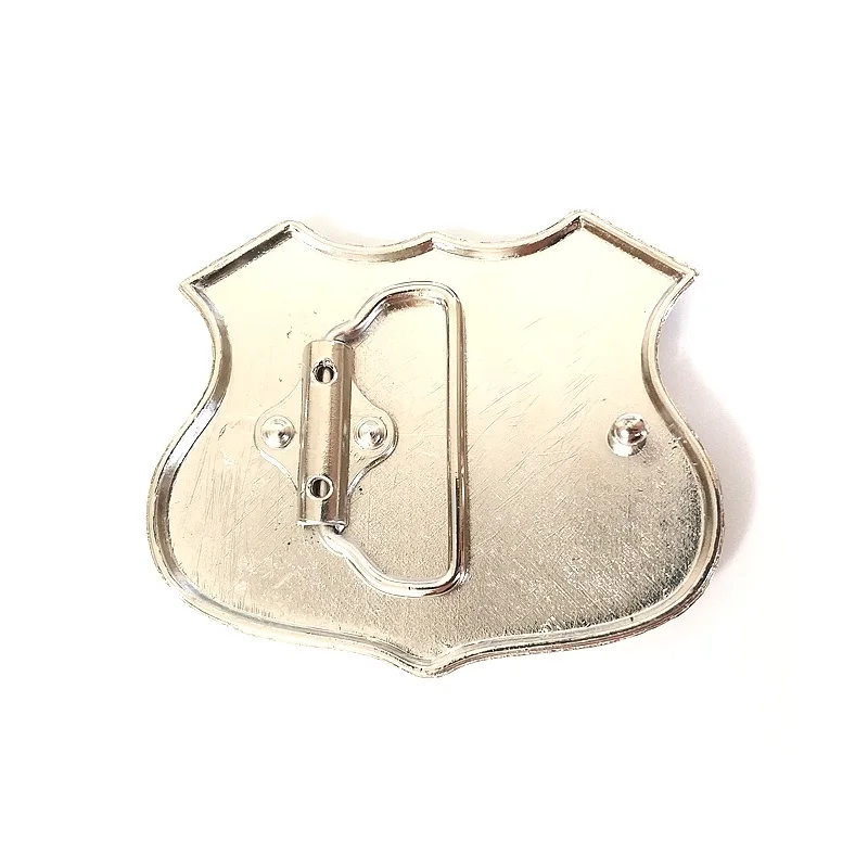 Классическая мужская пряжка для ремня Route 66 белая черная металлическая