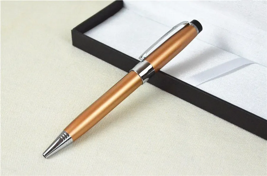 

Famous Luxury Designer High Grade Design Brand Pen Black Signature Pen High Quality Ballpoint Pen for Business with Box