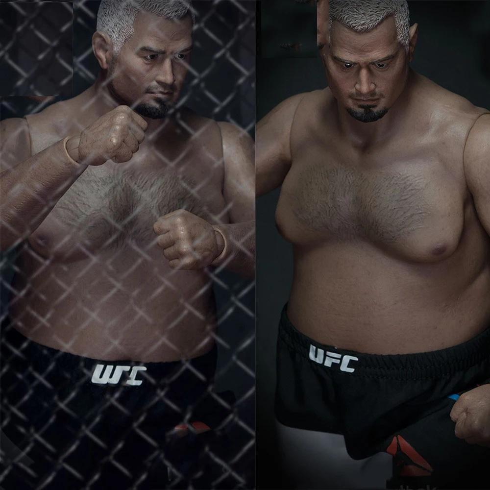 В наличии 1/6 весы AT018 толстый человек сильная фигура тела без головы|Игровые