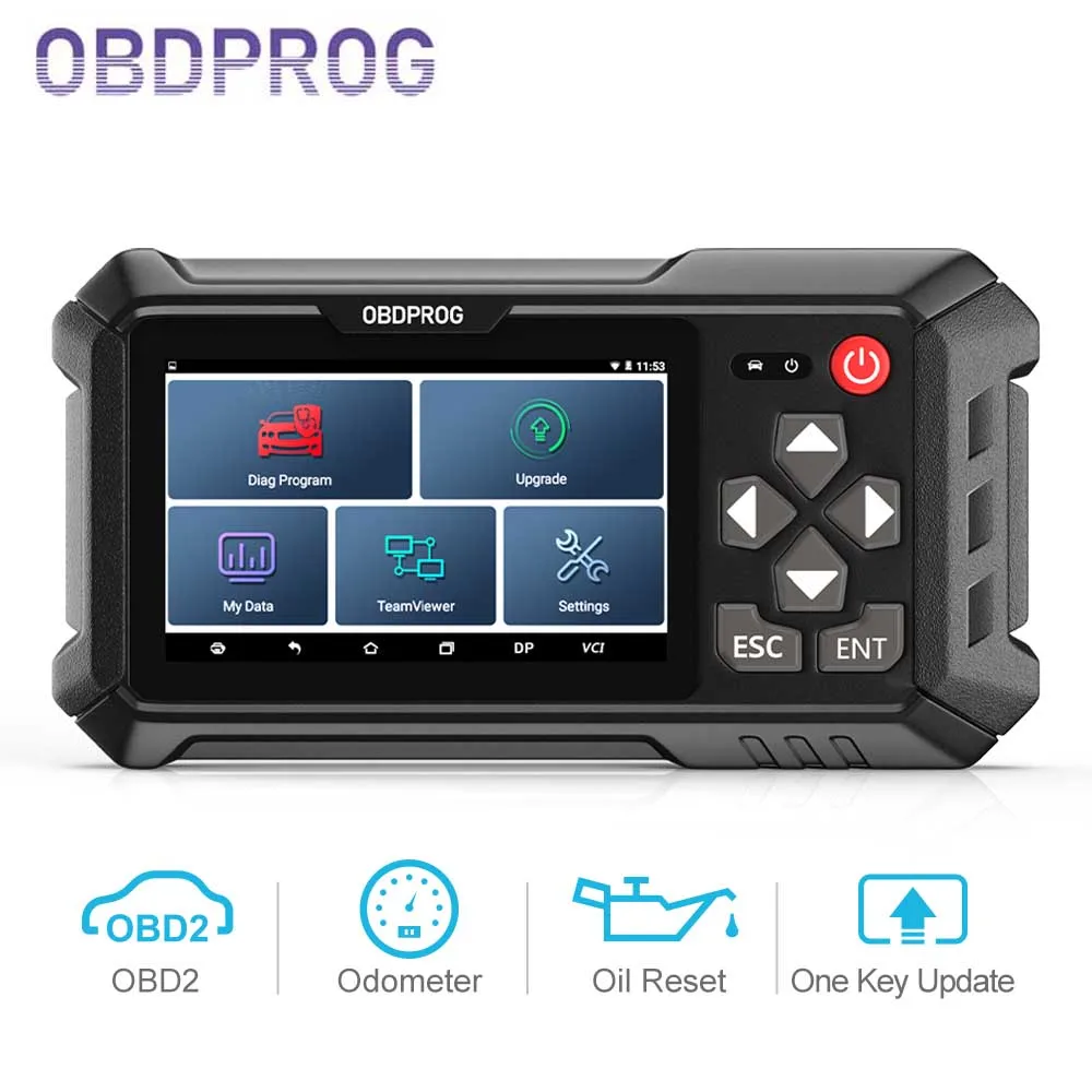 

Odometer Correction OBDPROG Mileage Adjustment M500 OBD2 Scanner Professional Turn Off Engine OBD 2 Auto Scanner Diagnostic Tool