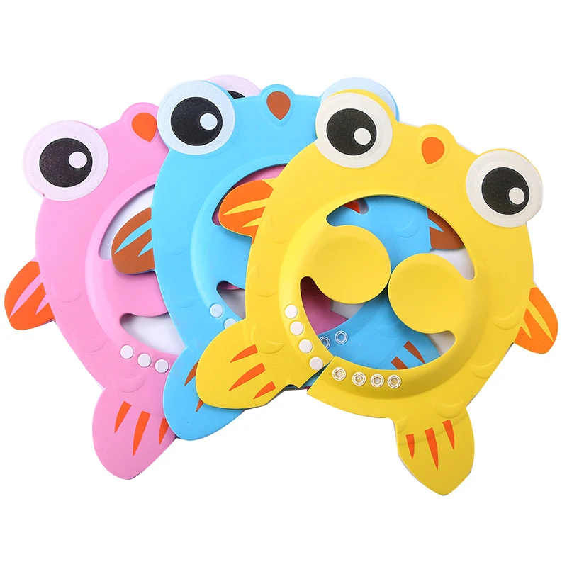 

Babies Children Kids Safe Shampoo Bath Bathing Shower Cap Hat Wash Hair Shield