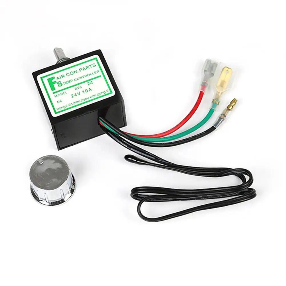 

12 В 10 А автомобильный кондиционер электронный термостат переключатель регулируемый контроль температуры автоаксессуары автомобильные аксессуары ETC-12