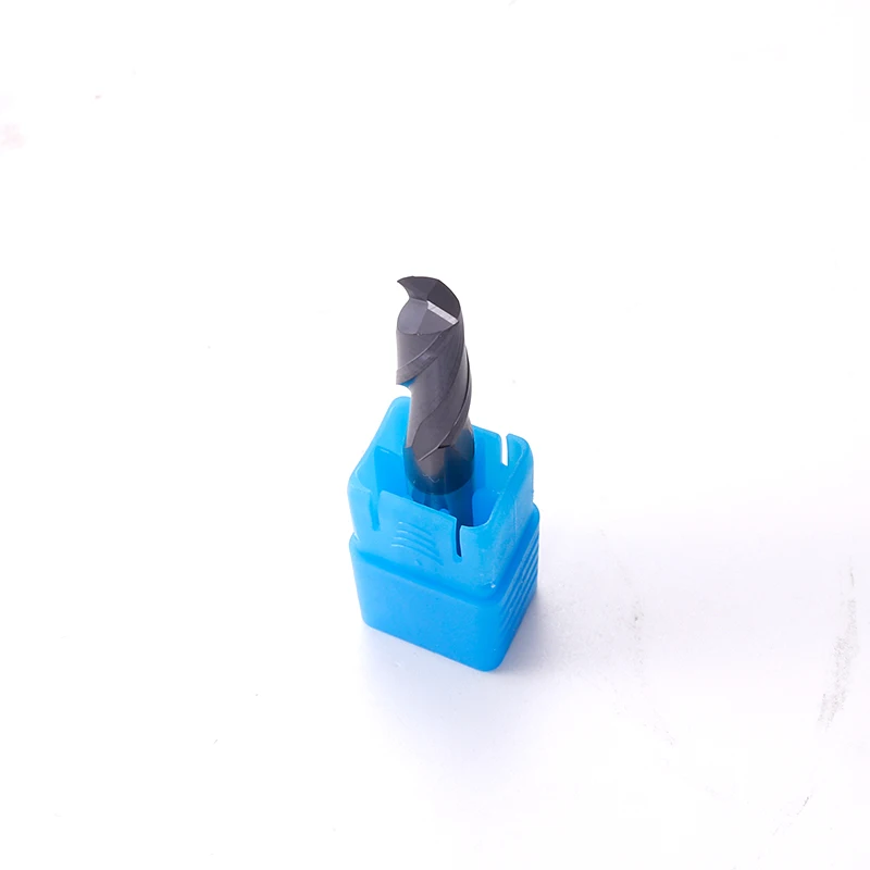 ZGT Endmill HRC55 2 флейты с ЧПУ Инструменты сплав карбидная Вольфрамовая сталь фреза Концевая фреза 4 мм 5 мм 6 мм фреза для металла