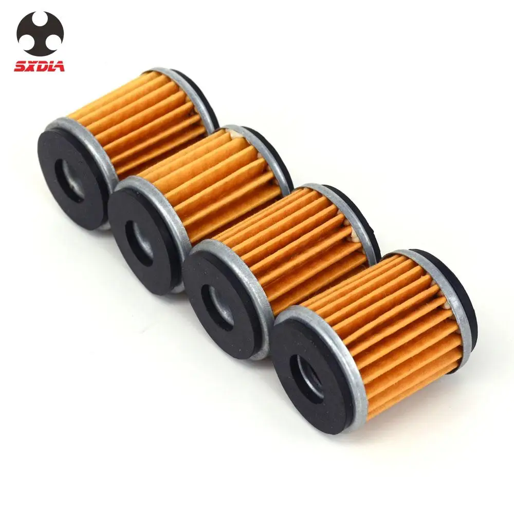 Мотоцикл 4 шт. машинный фильтр масляного фильтра двигателя для YAMAHA WR125 YZF-R1 WR250 XG250