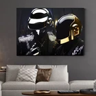 Daft панк маска поп музыка певица постер на продажу настенная живопись Гостиная абстрактный холст художественные картины для домашнего декора без рамки
