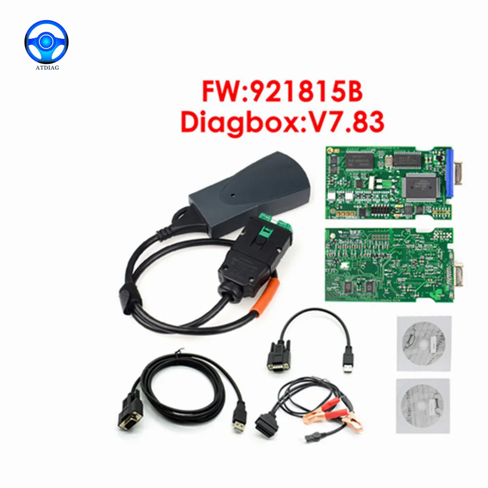 Золотые полные чипы Lexia 3 921815C, новый диагностический инструмент Diagbox V9.91 V7.83 Lexia3 PP2000 V48/V25 для Citroen/Peugeot