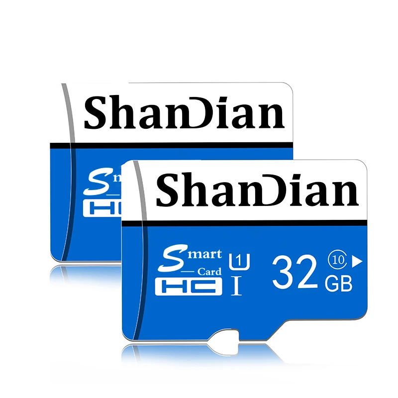 Оригинальная карта памяти SHANDIAN 4 ГБ 8 16 32 64 128 SD класса 6 класс 10 Высококачественная