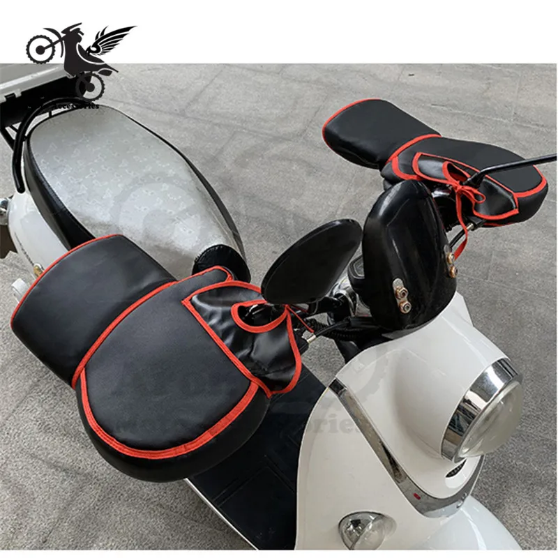 Мотоциклетные чехлы на руль теплые зимние перчатки для мотокросса с рукояткой