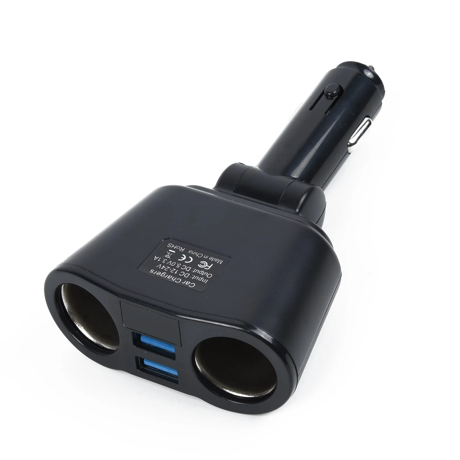 2020 горячая Распродажа цифровой двойной USB Зарядное устройство 2 полосная розетка