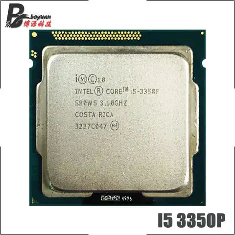 Процессор Intel Core i5-3350P i5 3350P, четырехъядерный, 3,2 ГГц, 6 Мб, 69 Вт, LGA 1155