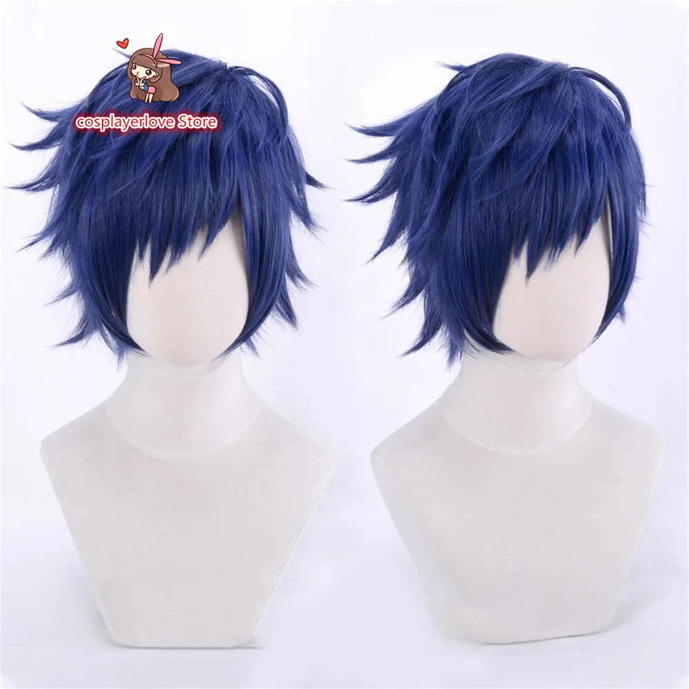 Ensemble Stars sazanami jun Heat Resistant Synthetic Headwear for Cosplay Halloween Carnival Costume