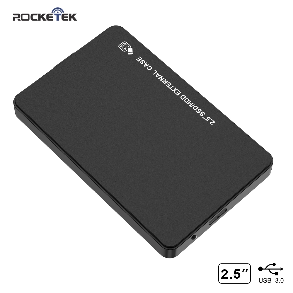 Rocketek HDD корпус 2 5 дюйма SATA к USB 3 0 SSD адаптер жесткий диск коробка внешний для