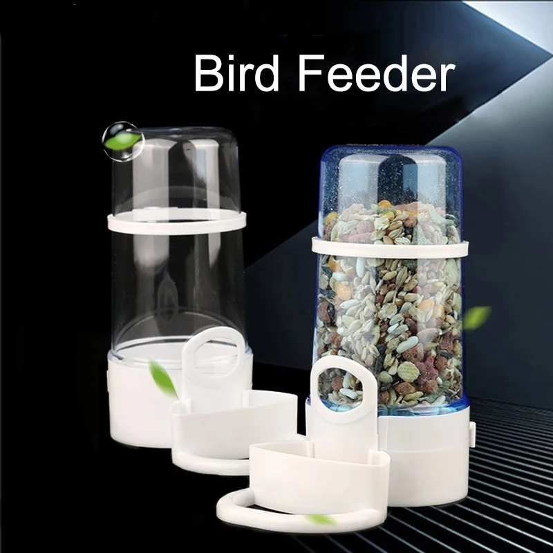 

Чашка-поилка для птиц, емкость с зажимом для подачи воды для домашних животных, аксессуары для клетки