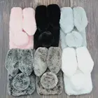 Чехол из кроличьего меха для Samsung Galaxy M31 F41 M21S A11 M11 A41 A01 A21 Note 10 Pro S10 Lite A91 M80S A81 M60S S20 Plus