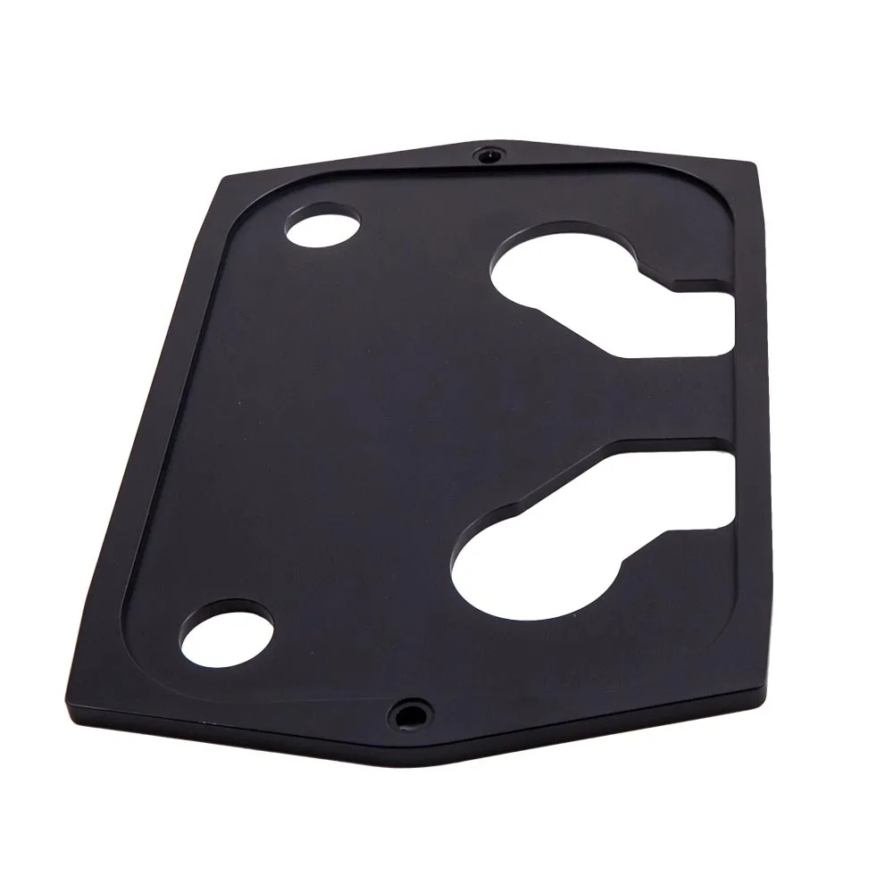 

Ball Milled Billet Aluminum Hold Down Bracket Tray For 34&78 Optima Battery