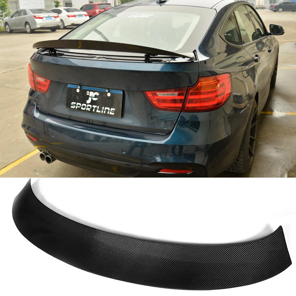 Углеродного волокна/FRP задний багажник спойлер заднего крыла губы для BMW 3 серии GT