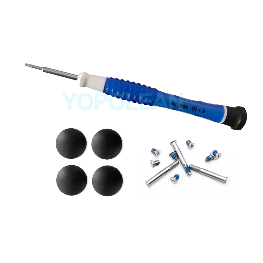 Новый корпус компьютера нижняя резиновая крышка для ножек винты с отверткой MacBook