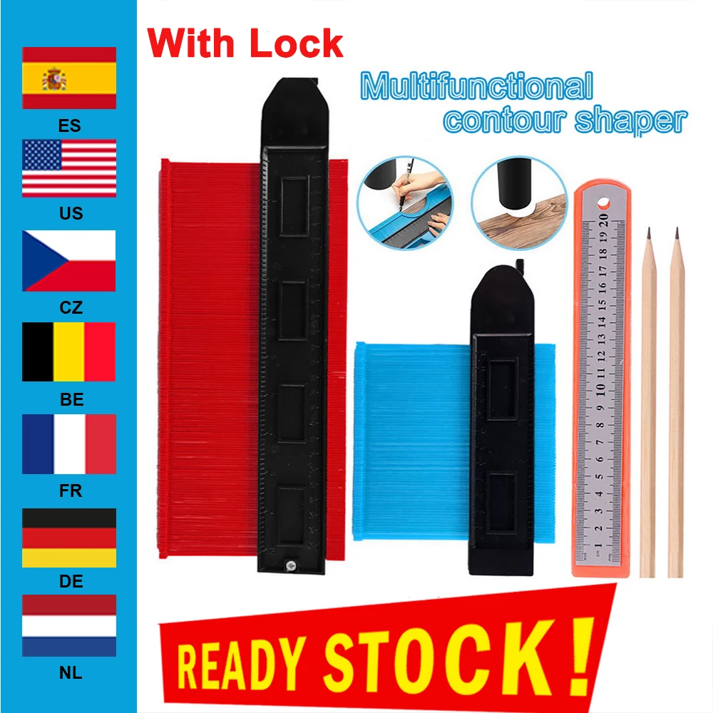 1 шт. с замком новый тип контурный датчик дубликатор профиль Дубликатор шаблон